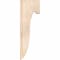 Ekena Millwork Del Monte Smooth Corbel, Douglas Fir, 3 1/2"W x 8"D x 24"H COR04X08X24DEL00SDF - alternate 2